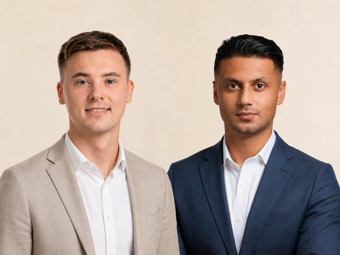 Monsor founders Joris and Arsalan